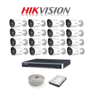 Hikvision 16CH ColorVu NVR Kit (16 Cameras, 2TB)